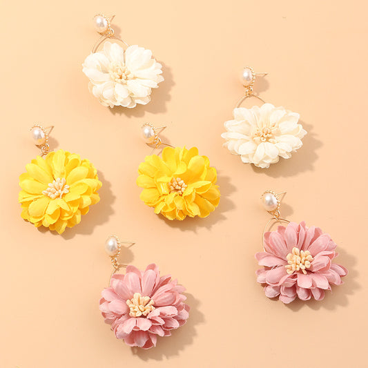 Flower Earring (Fancy)