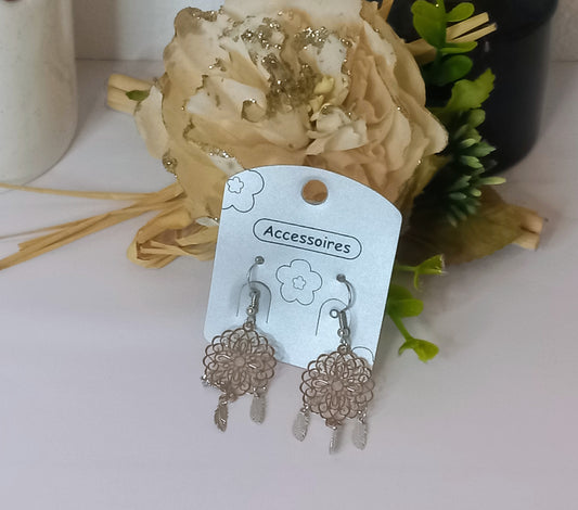 Dream catcher earring