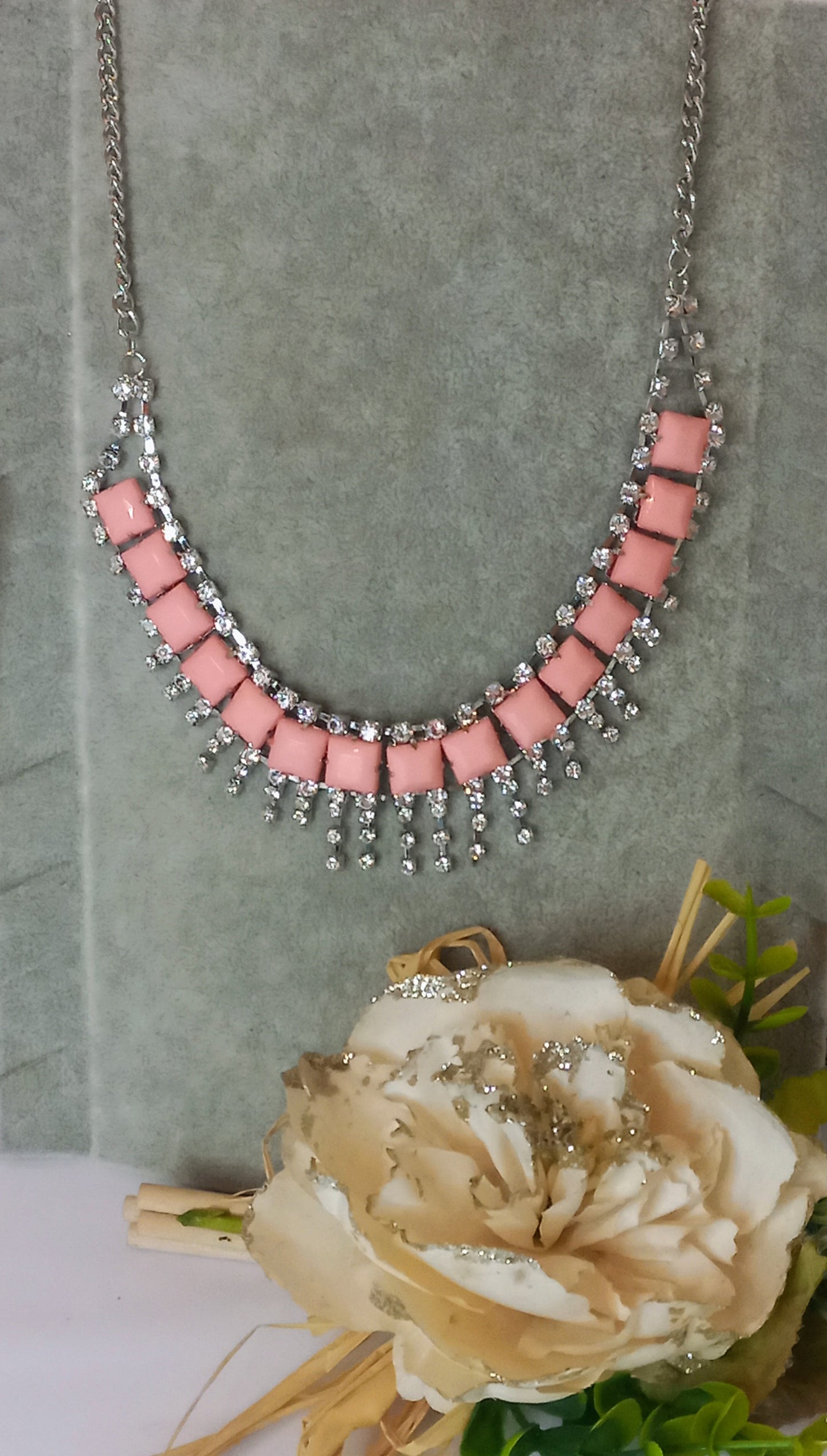 Pink necklace