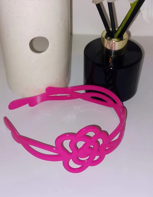 Fuchsia headband