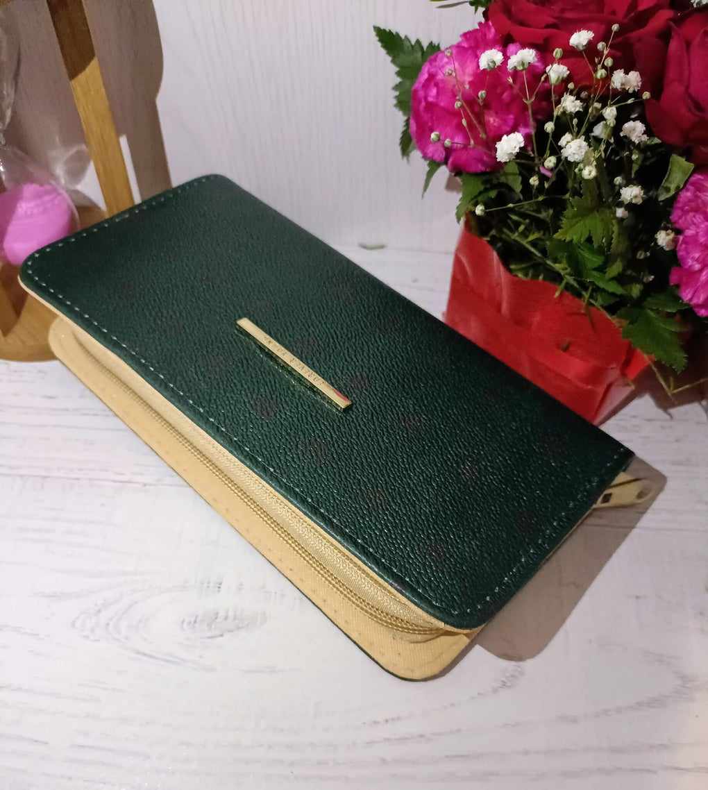 Large Green Wallet