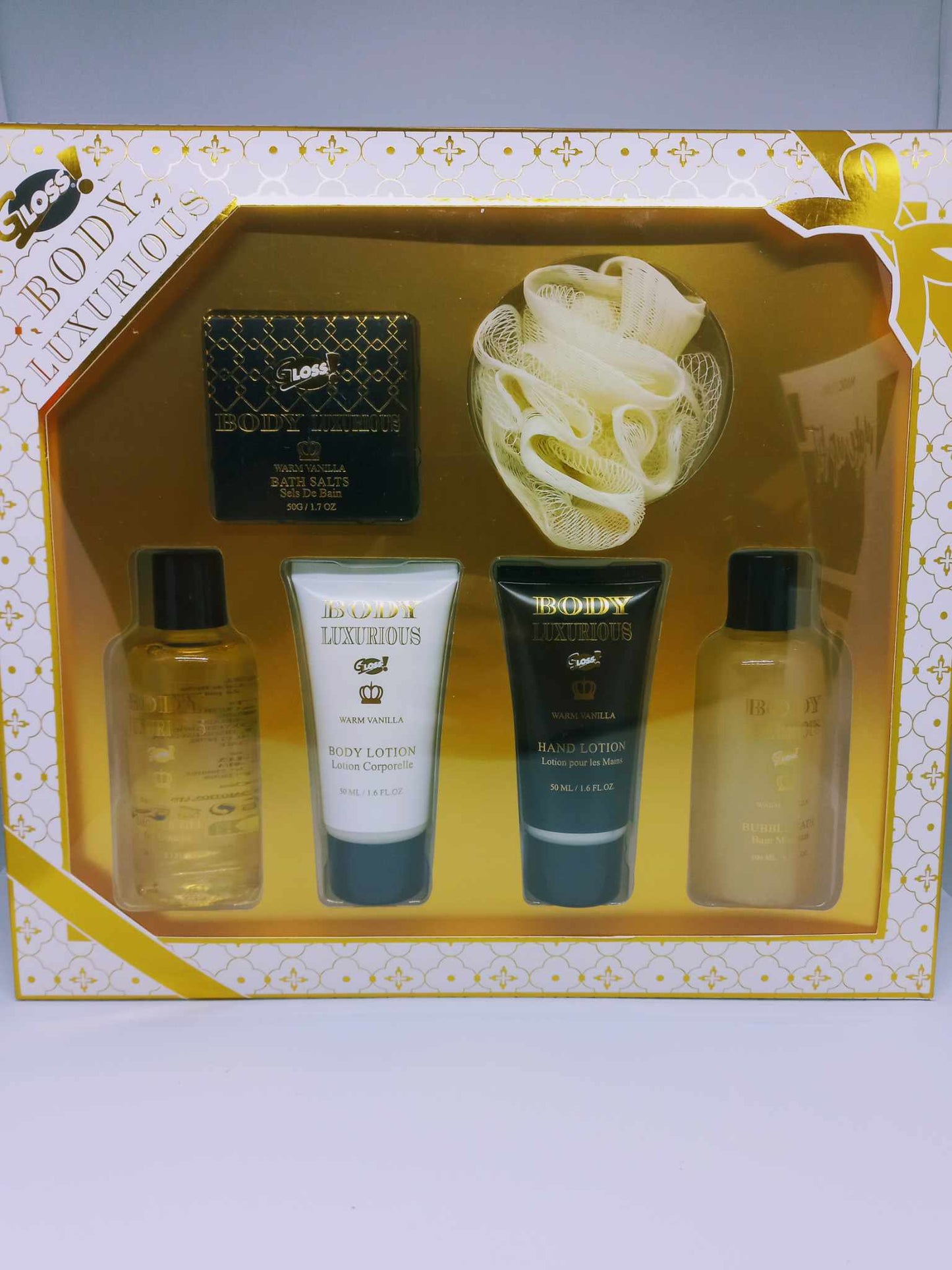 Coffret BODY LUXURIOUS (Vanille) C10