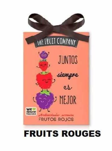 Senteur armoire fruit rouge