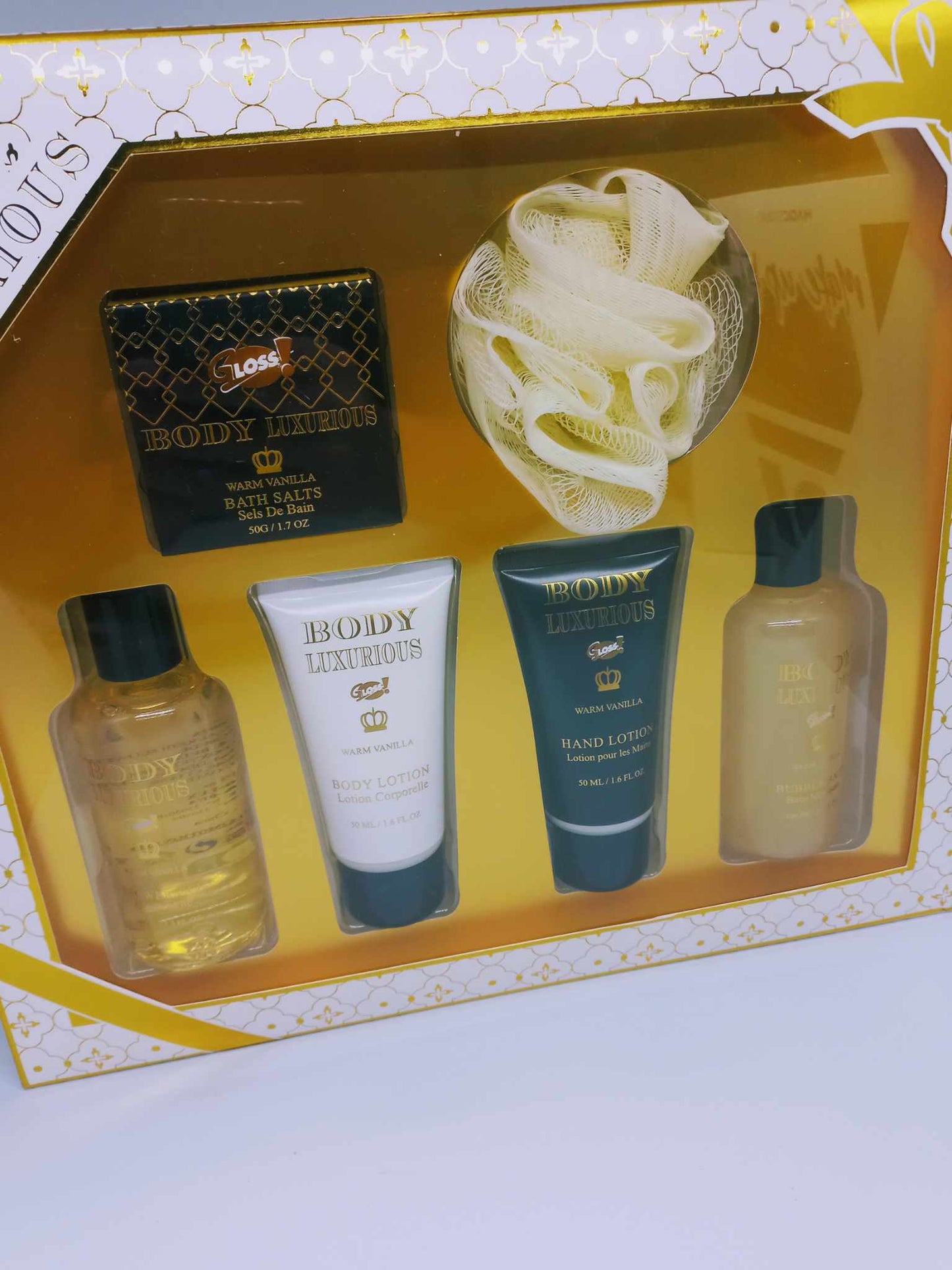 Coffret BODY LUXURIOUS (Vanille) C10