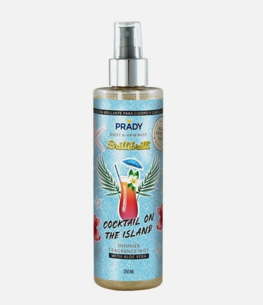 Sparkling Body and Hair Mist Cocktail On The Island