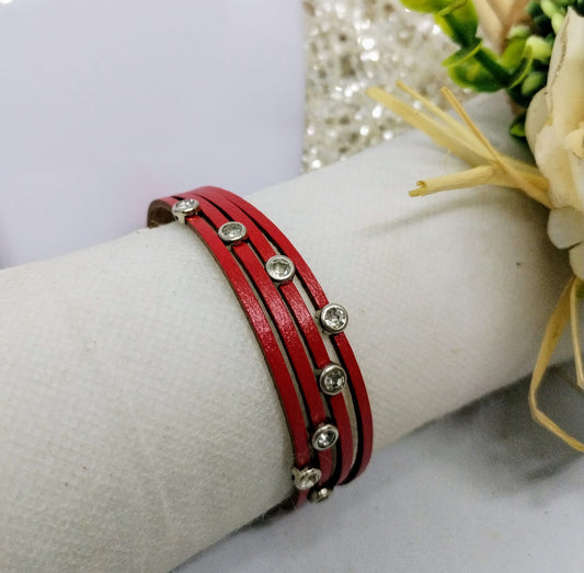 Bracelet rouge (Fantaisie) BT5124