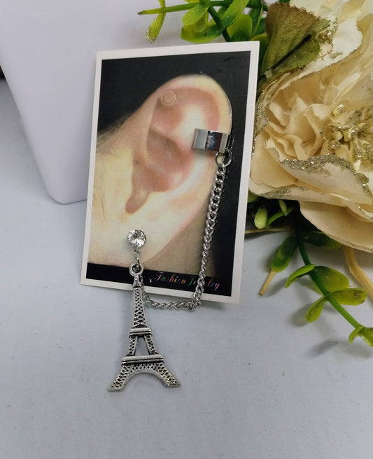 Boucle d'oreille tour Eiffel (Fantaisie) BO4524