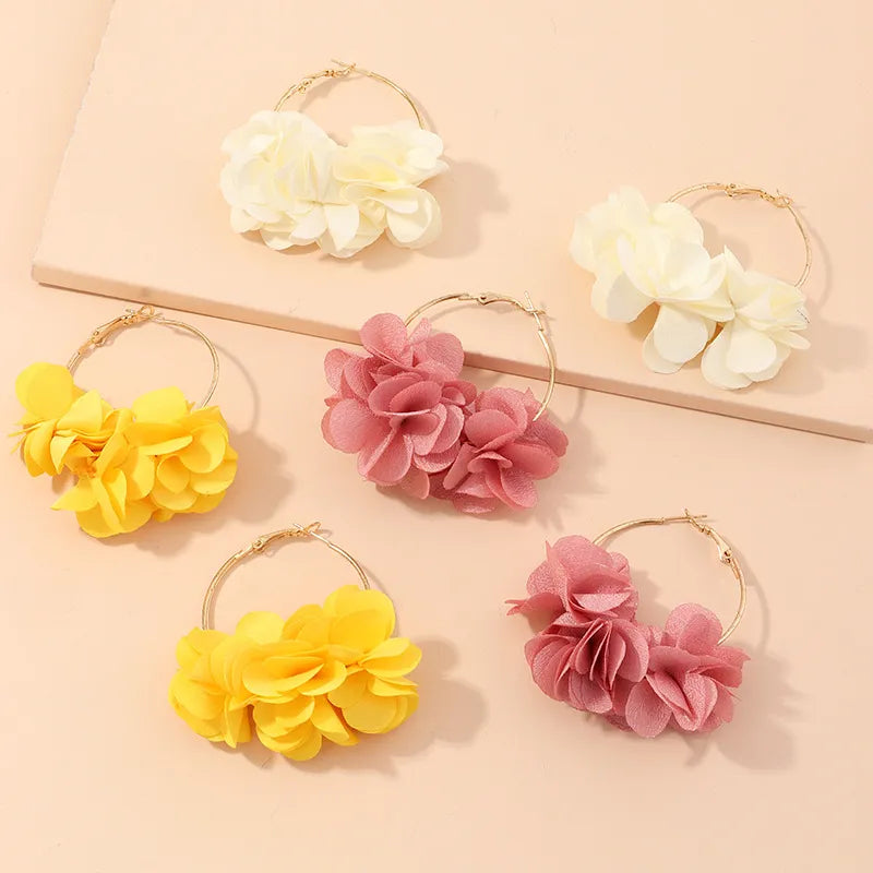 Flower earring