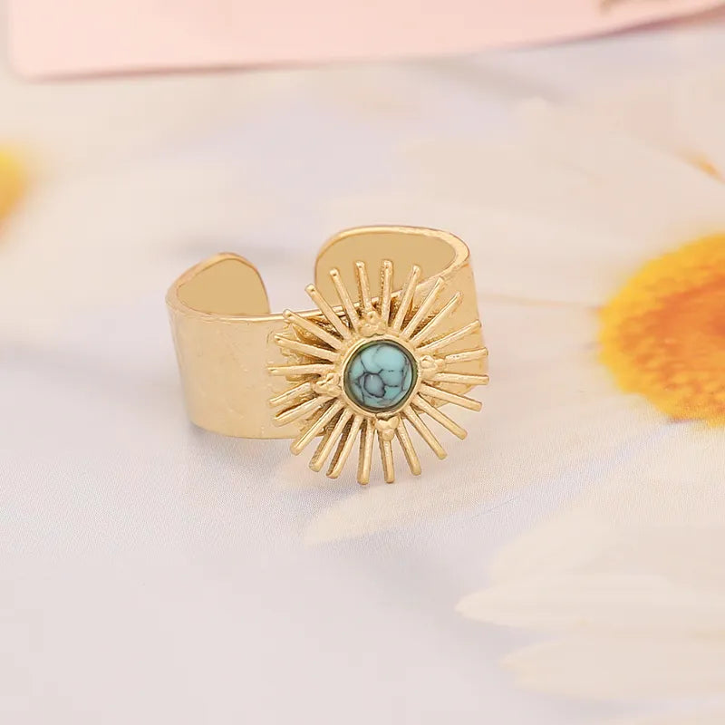 Bague Soleil bleu