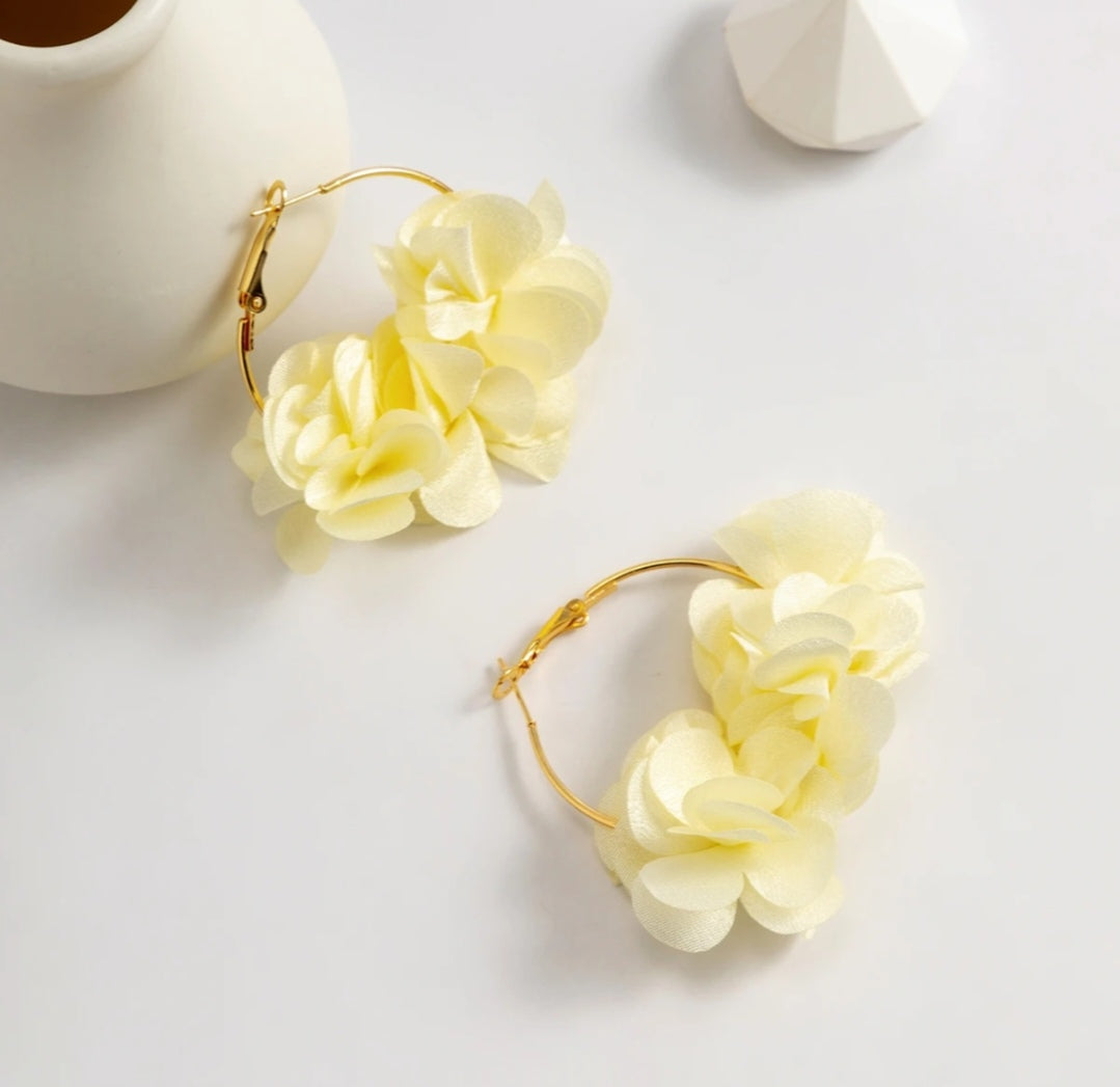 Flower earring