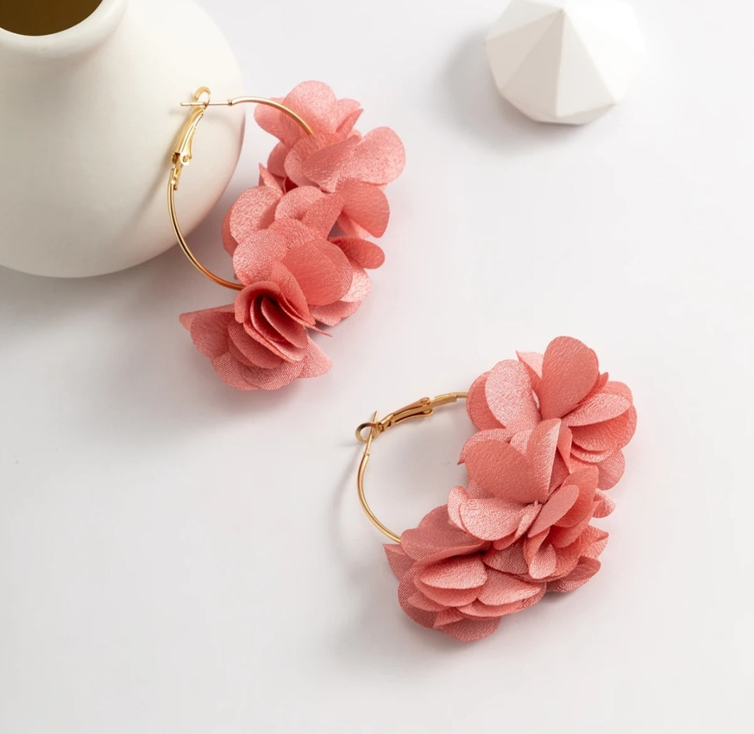 Flower earring