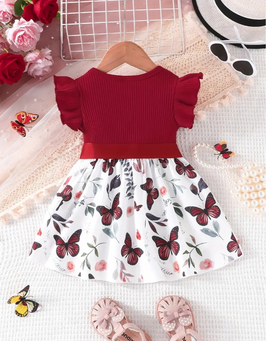 Robe à Papillons 🦋 bébé filles