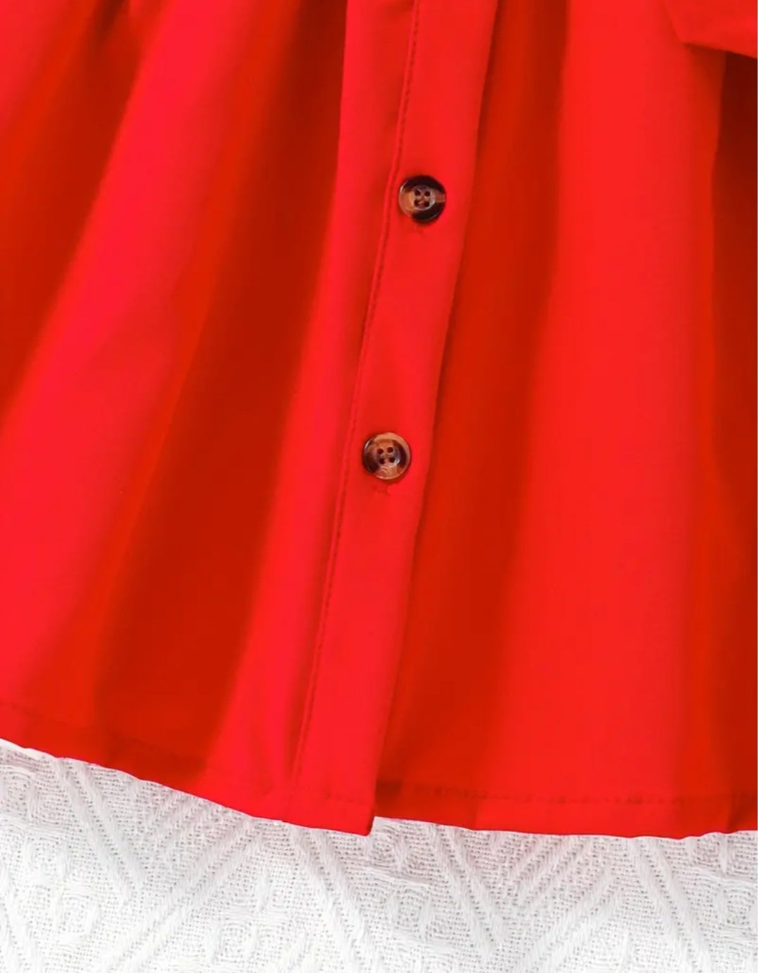 Robe noeud rouge