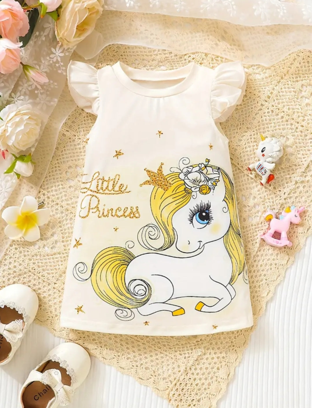 Robe bébé licorne