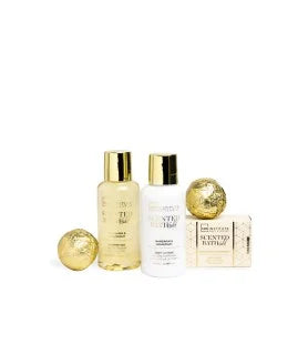 Coffret Bain gold (Pamplemousse/Mandarine)