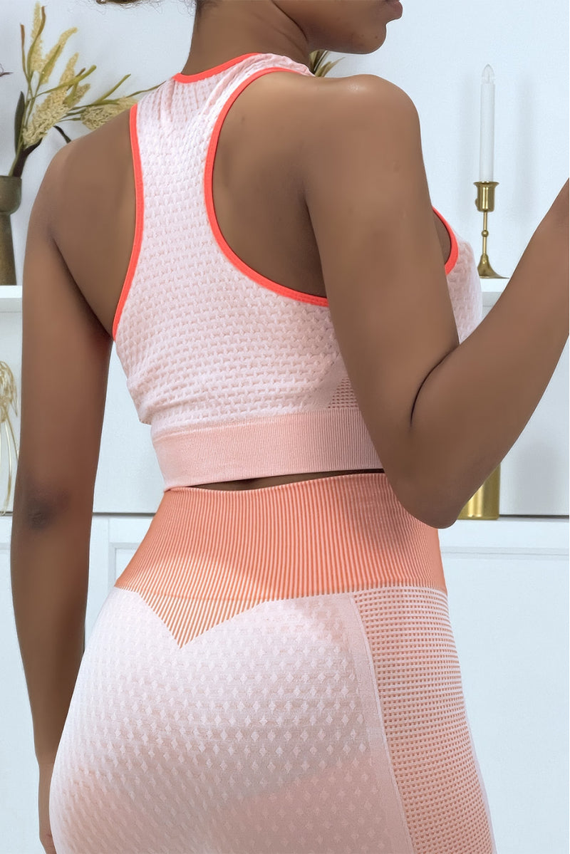 Pink women's sports set