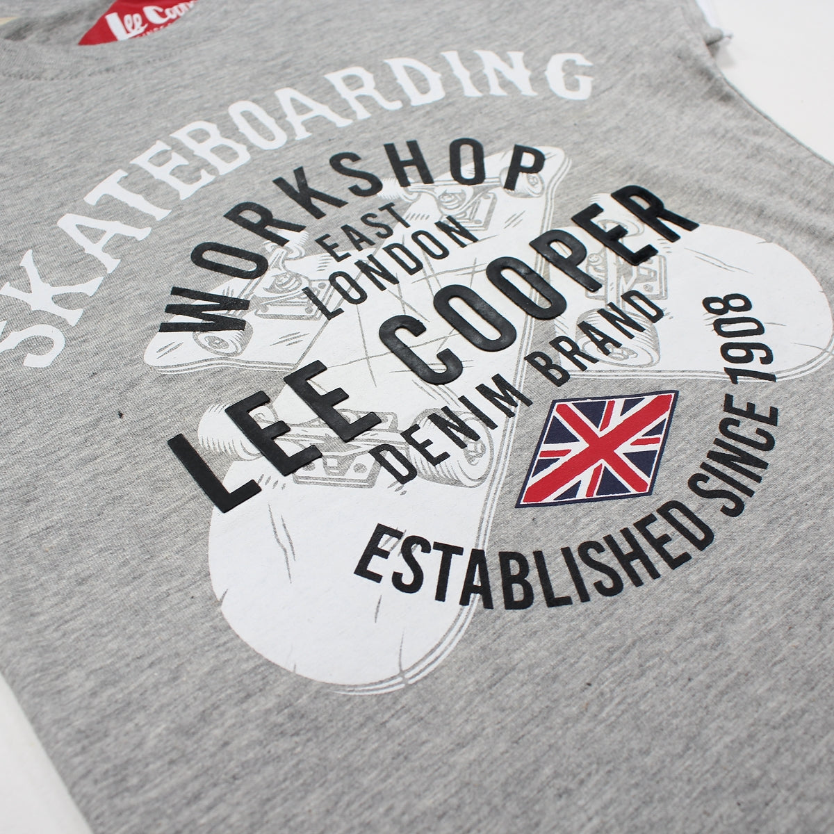 Tee-shirt Lee Cooper gris