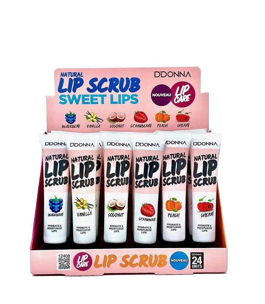 Fruity lip scrub