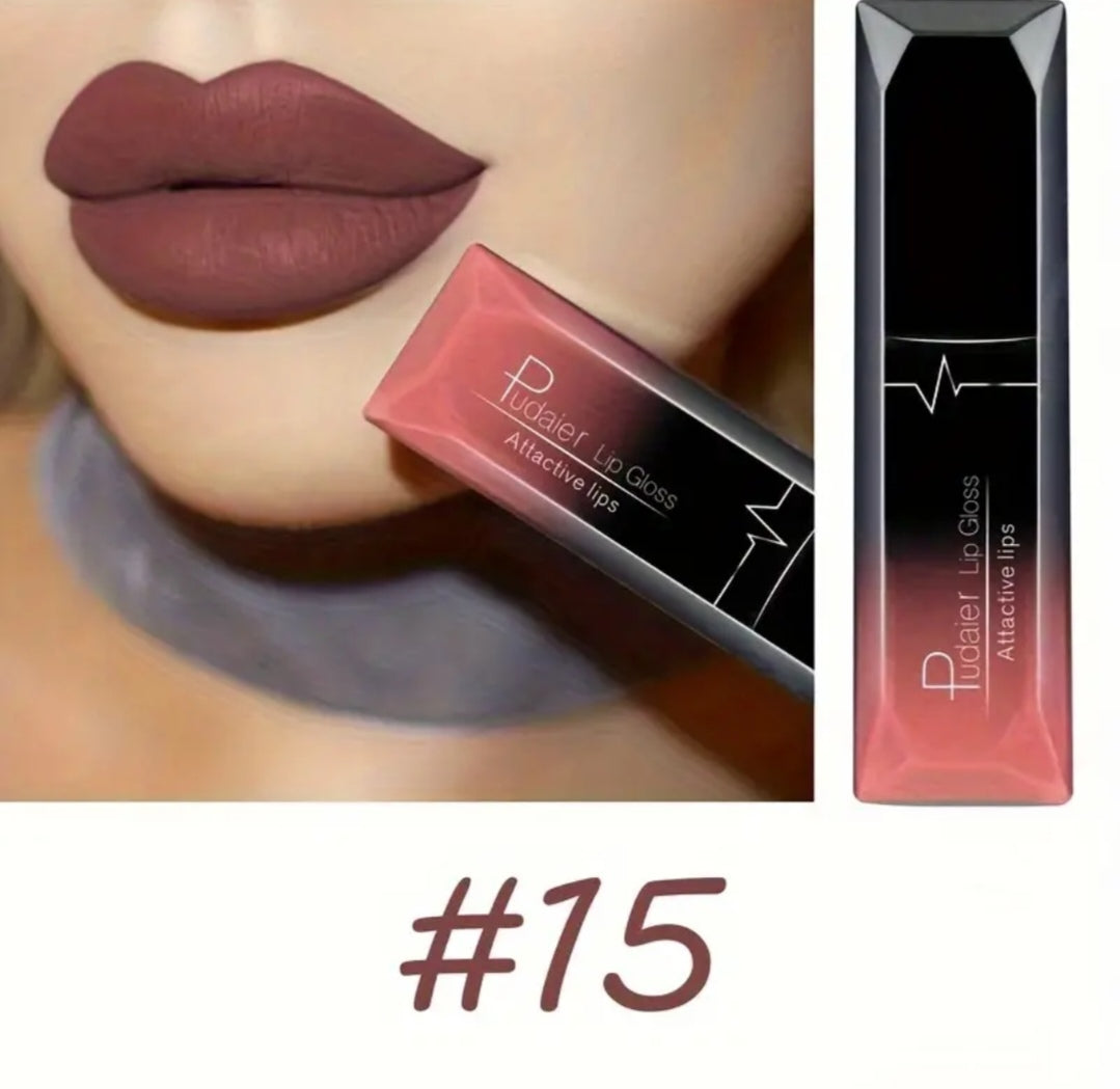 Lipsticks Pudaier (14 coloris différents)