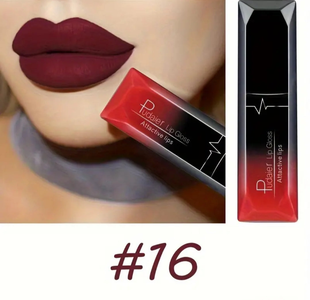 Lipsticks Pudaier (14 coloris différents)