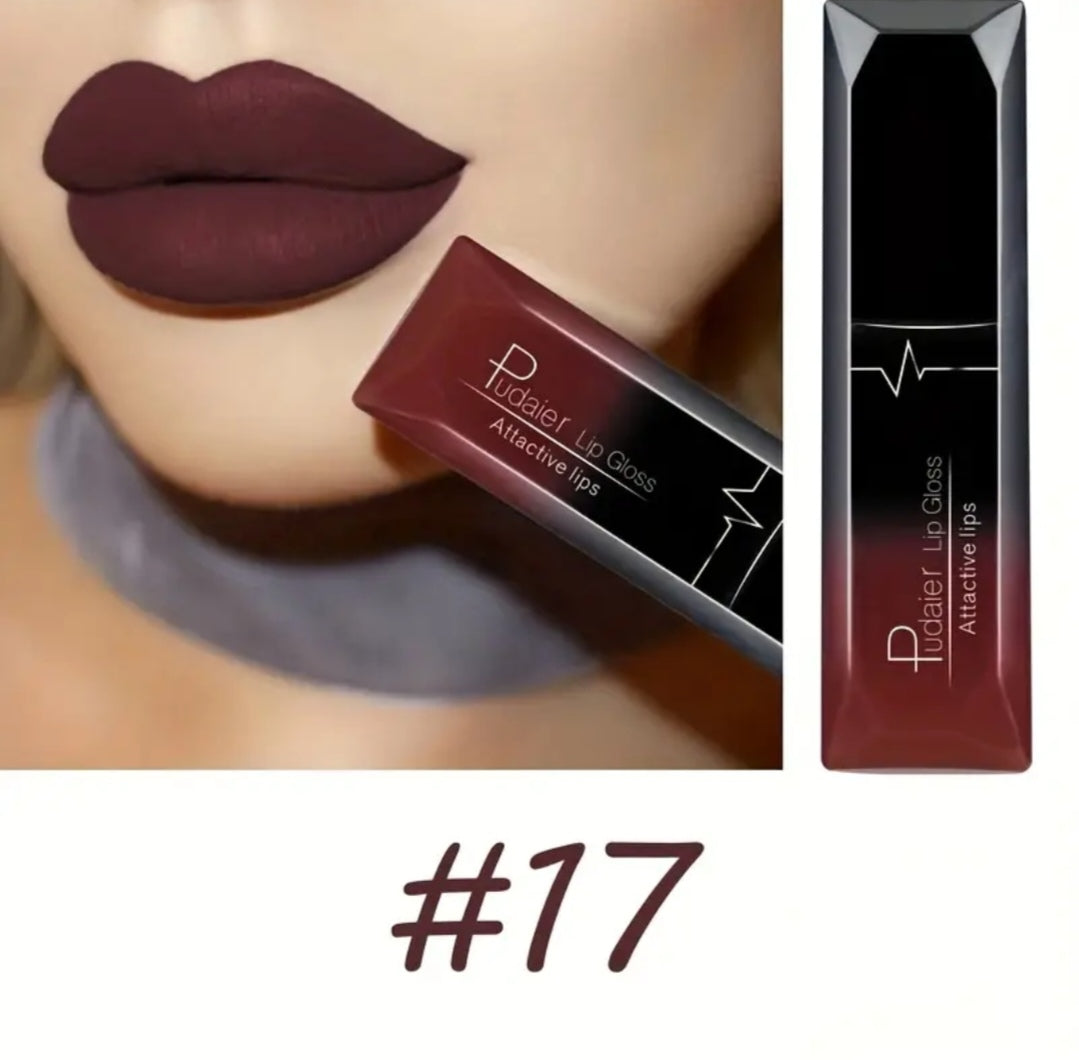 Lipsticks Pudaier (14 coloris différents)