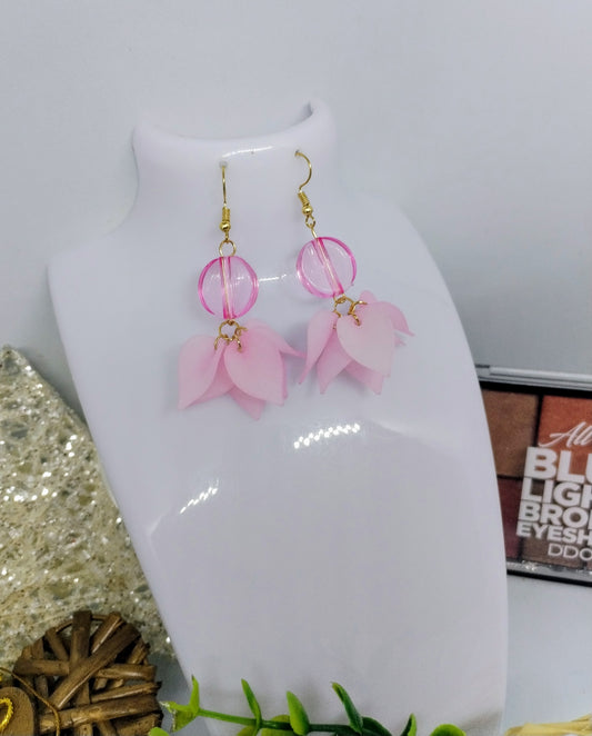 Boucles d'oreilles Rose