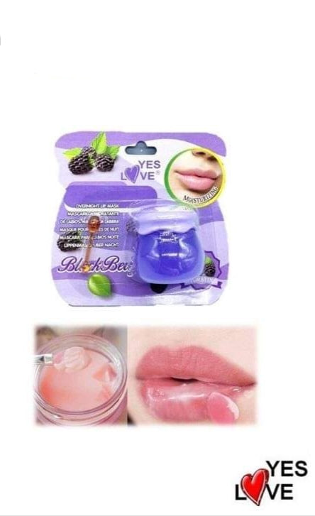 “Blackberry” lip mask