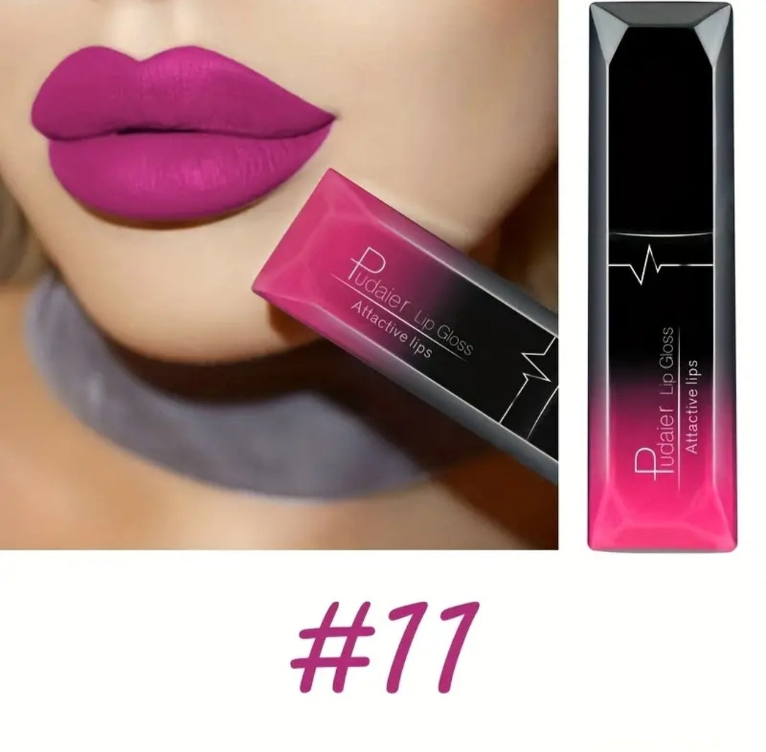 Lipsticks Pudaier (14 coloris différents)