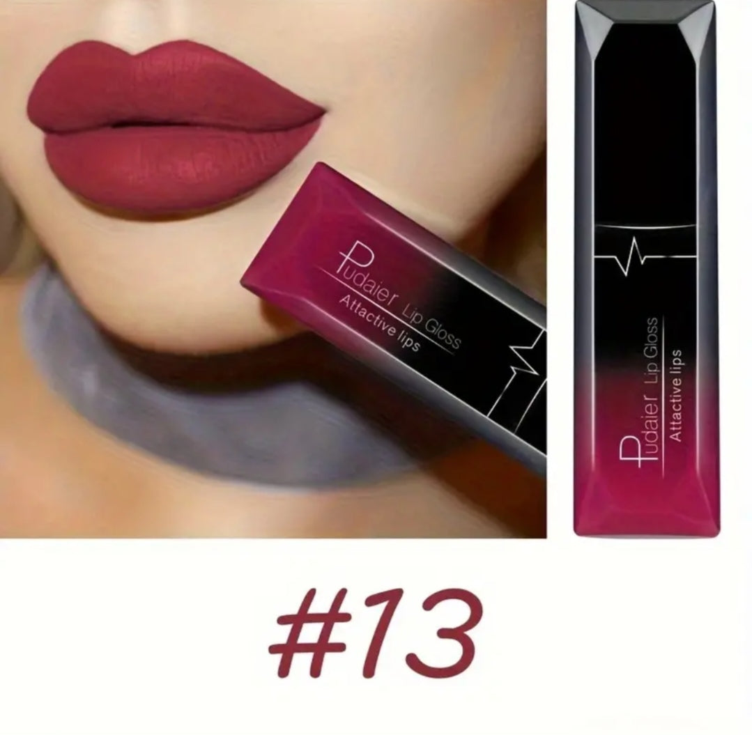 Lipsticks Pudaier (14 coloris différents)